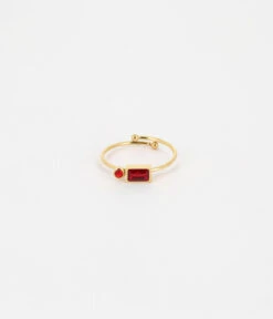 Bague Serenity (Acier Doré)