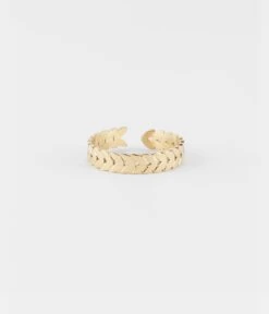 Bague Buzios (Acier Doré)