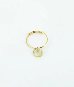 Bague Cachou (Acier Doré)