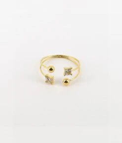 Bague Larsen (Acier Doré)