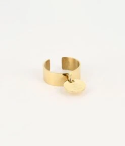 Bague Ma Bonne étoile (Acier Doré)
