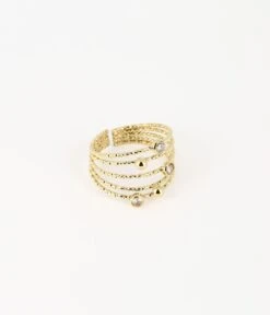 Bague Ninon (Acier Doré)