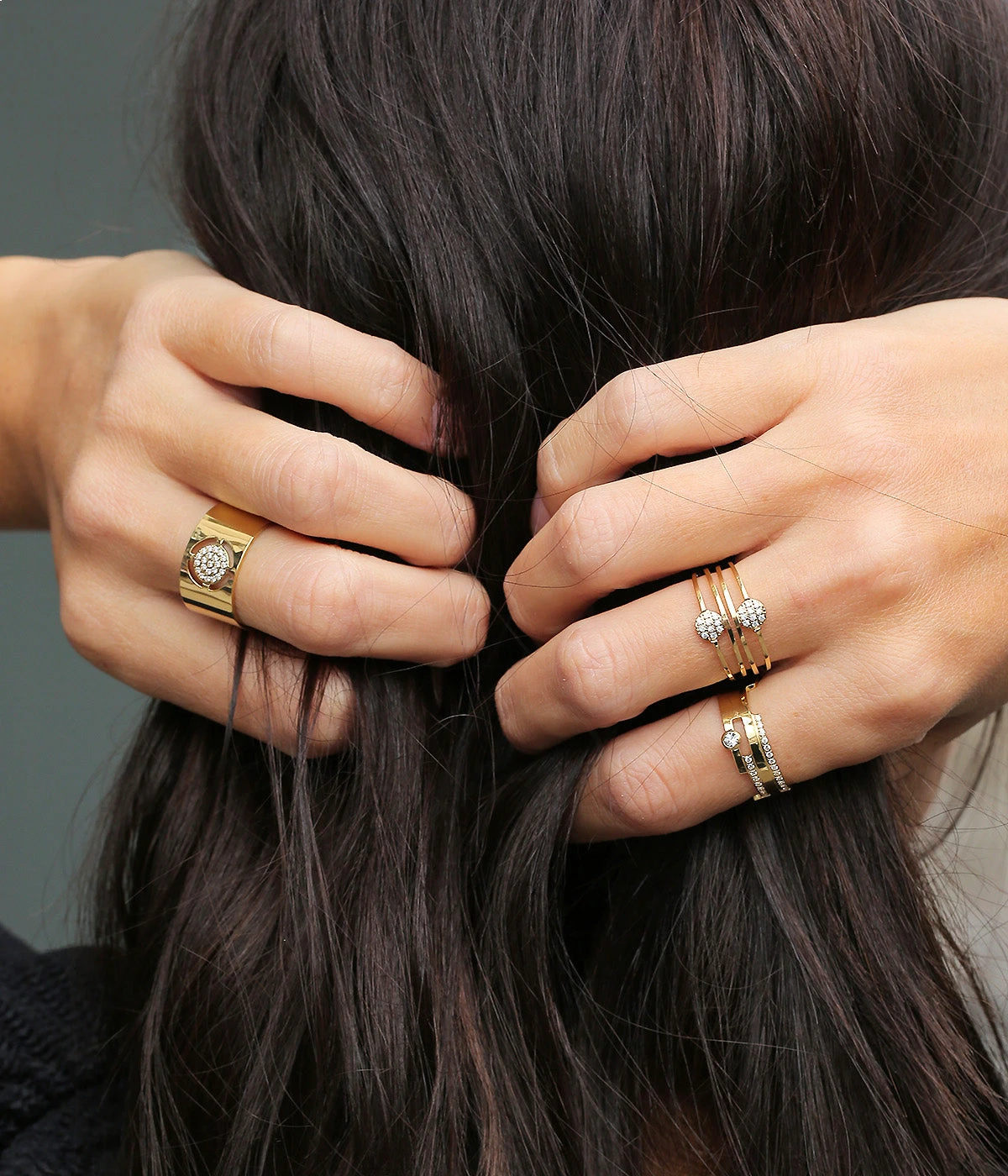 Bague Parker Jones (Acier DorĂ©) â Image 4