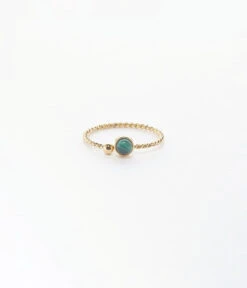 Bague Spoutnik (Acier Doré)