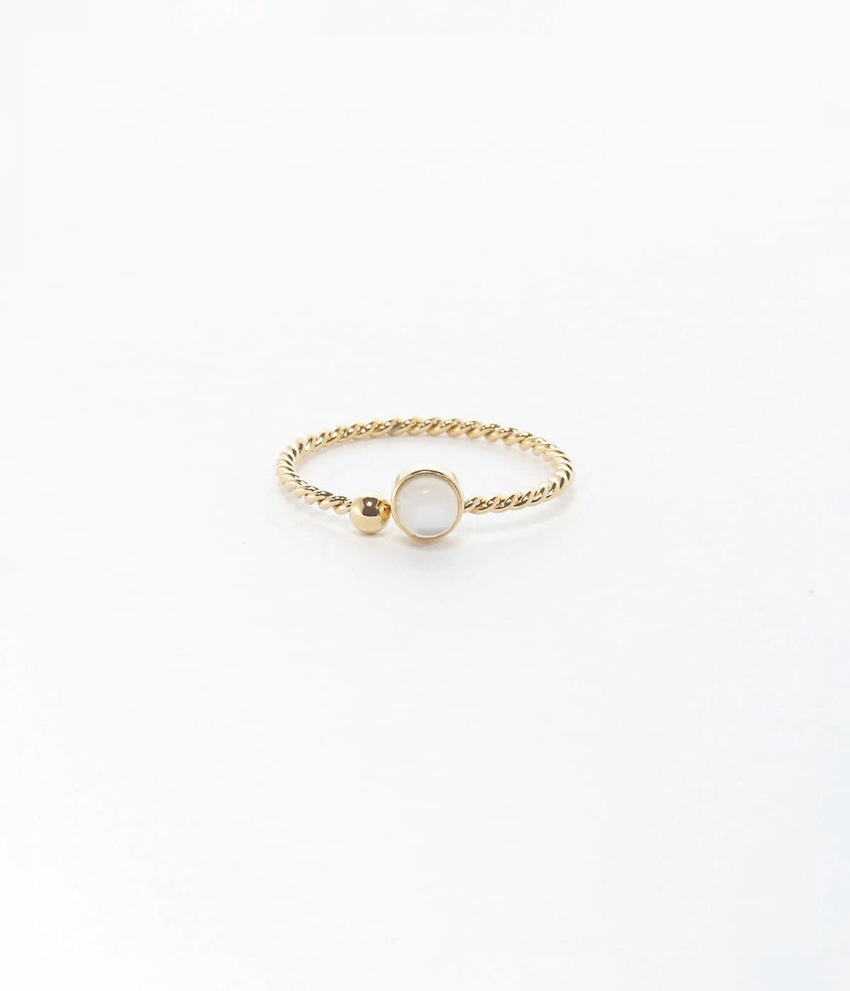 Bague Spoutnik (Acier DorĂ©) â Image 7