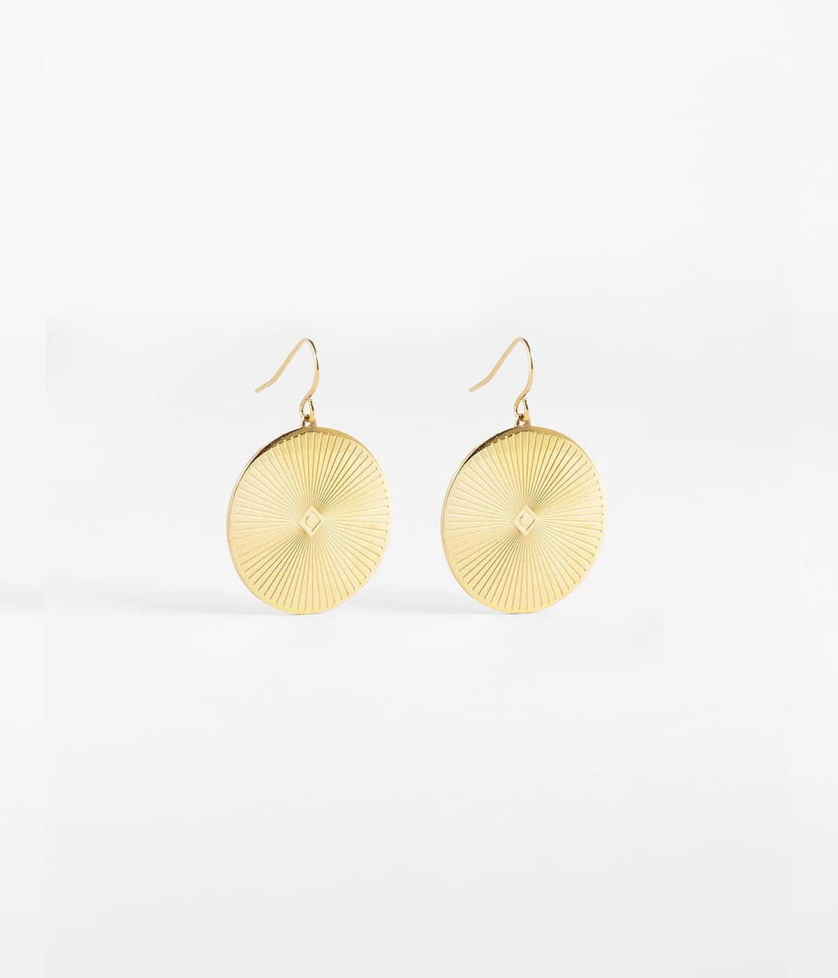 Boucles D'oreilles Ali (Acier Doré)