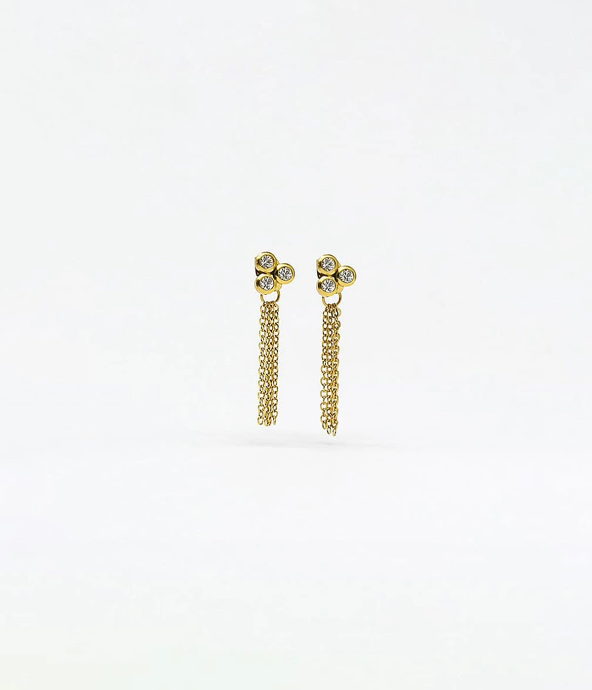 Boucles D’oreilles Alta (Acier Doré)