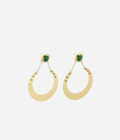 Boucles D'oreilles Belma (Acier Doré)