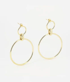 Boucles D'oreilles Cocoloco (Acier Doré)