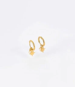 Boucles Dâoreilles Phine (Acier DorĂ©)