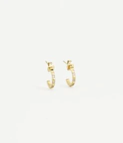 Boucles D'oreilles Luceat (Acier Doré)