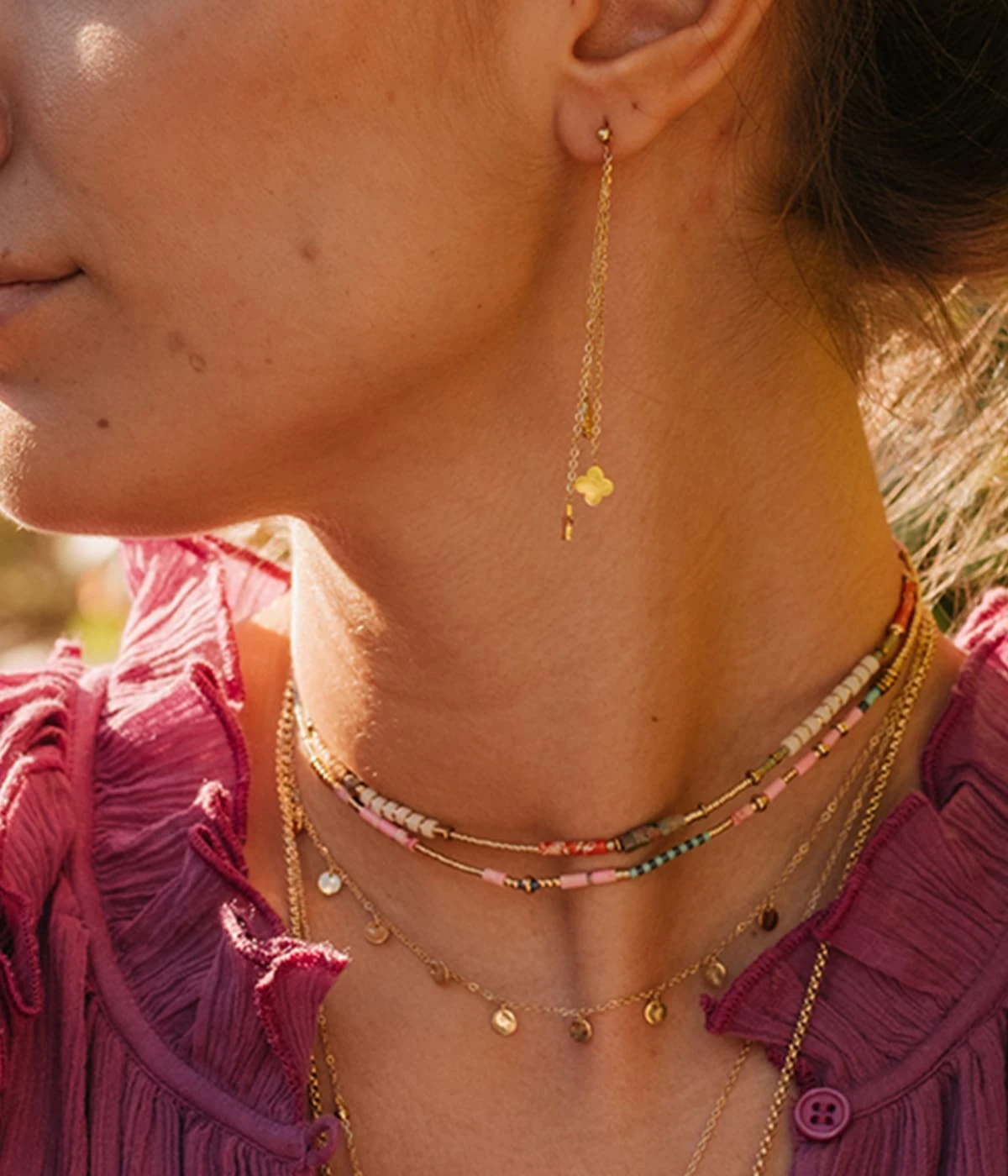 Boucles D'oreilles Natale (Acier) â Image 3