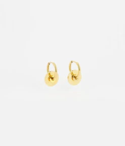 Boucles D'oreilles Ola (Acier Doré)