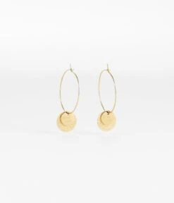 Boucles D'oreilles Santa Sofia (Acier Doré)
