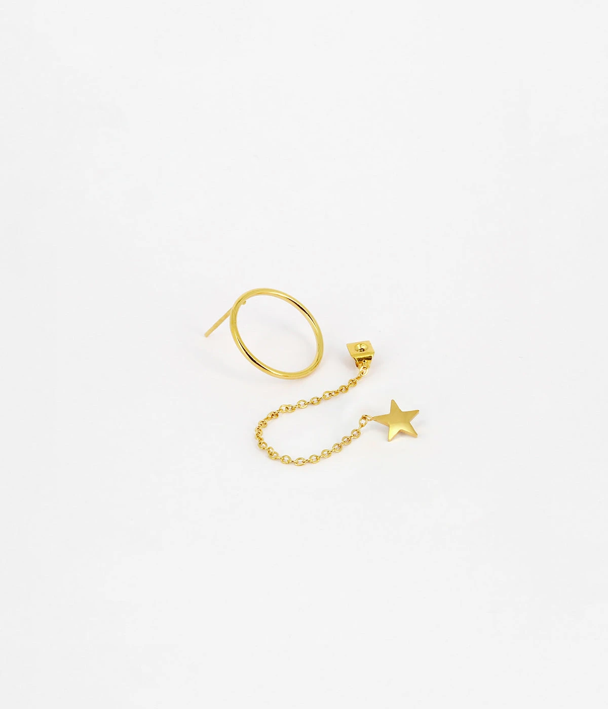 Boucles D'oreilles Starlight (Acier DorĂ©) â Image 4