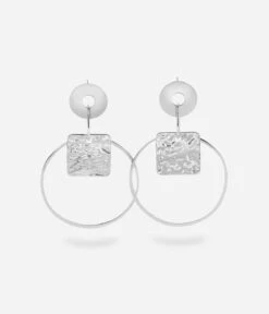 Boucles D’oreilles Tapiès (Acier)