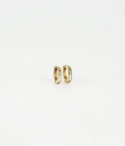 Boucles D'oreilles Tina (Acier Doré)