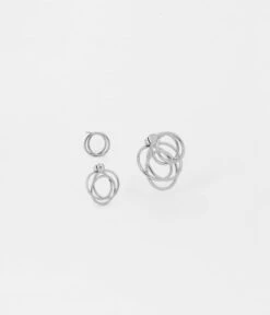 Boucles D'oreilles Tourbillon (Acier)