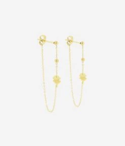 Boucles D'oreilles Trigolio (Acier Doré)