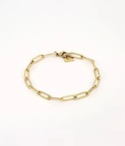 Bracelet Aline (Acier Doré)