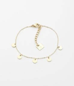 Bracelet Confettis (Acier Doré)
