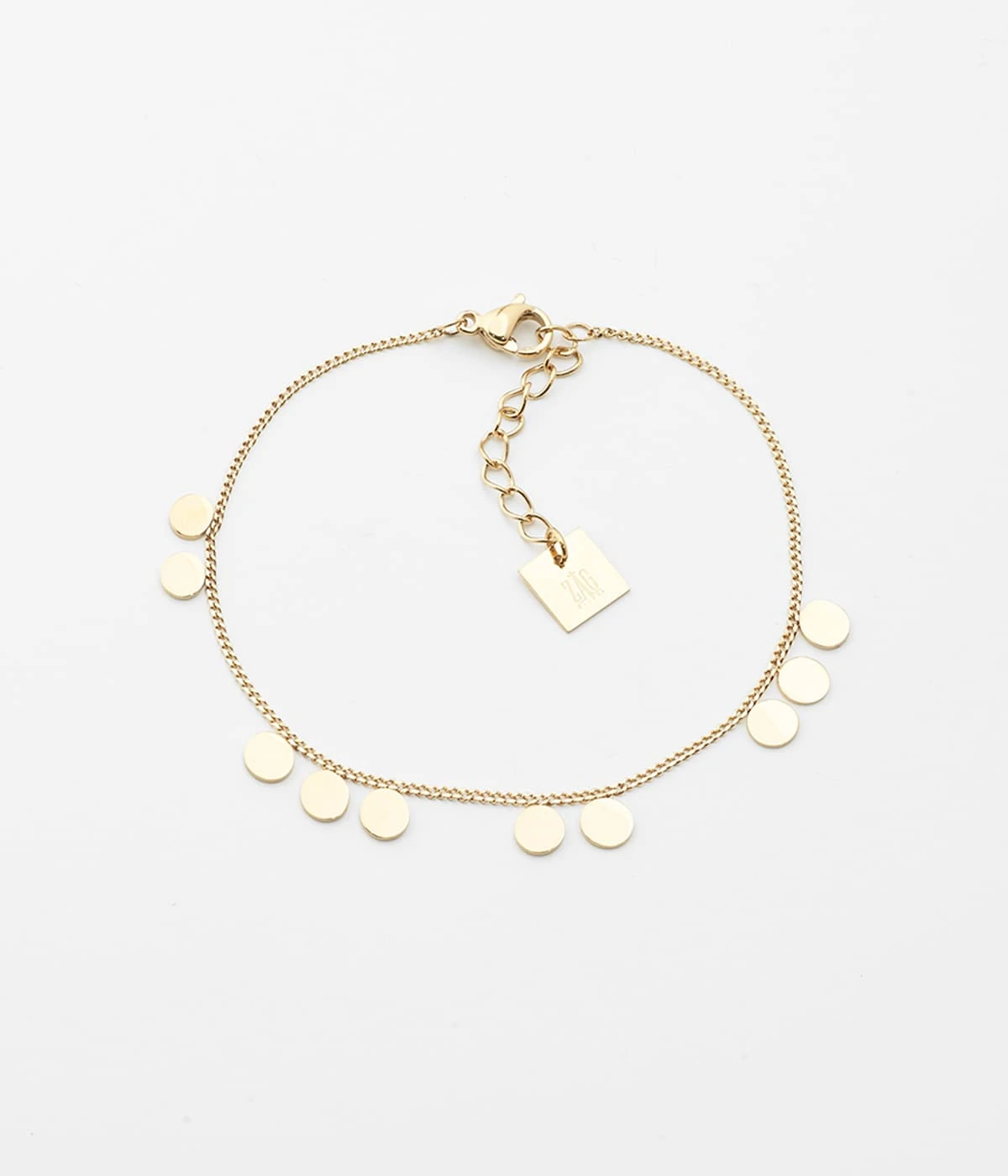 Bracelet Double Trouble (Acier Doré)