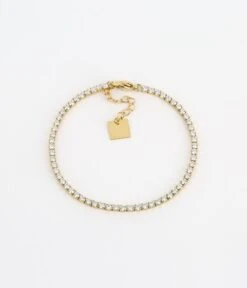 Bracelet Jessica (Acier Doré)