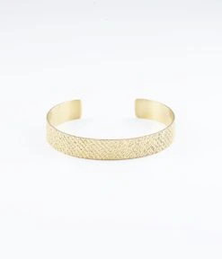 Bracelet Jonc Athena (Acier Doré)