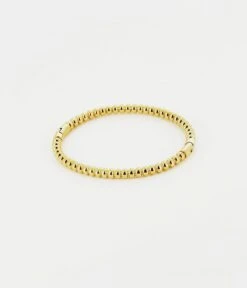 Bracelet Jonc Dots (Acier Doré)
