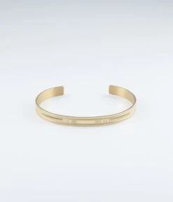 Bracelet Jonc Héra (Acier Doré)