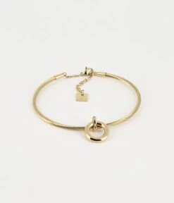 Bracelet Jonc Zaha (Acier Doré)