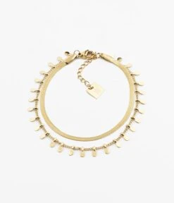 Bracelet Mykonos (Acier Doré)