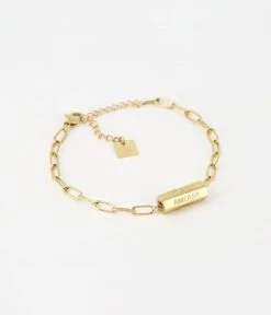Bracelet Rabi (Acier Doré)