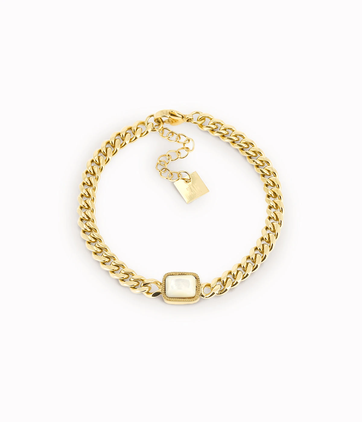 Bracelet Ulysse (Acier DorĂ©) â Image 6