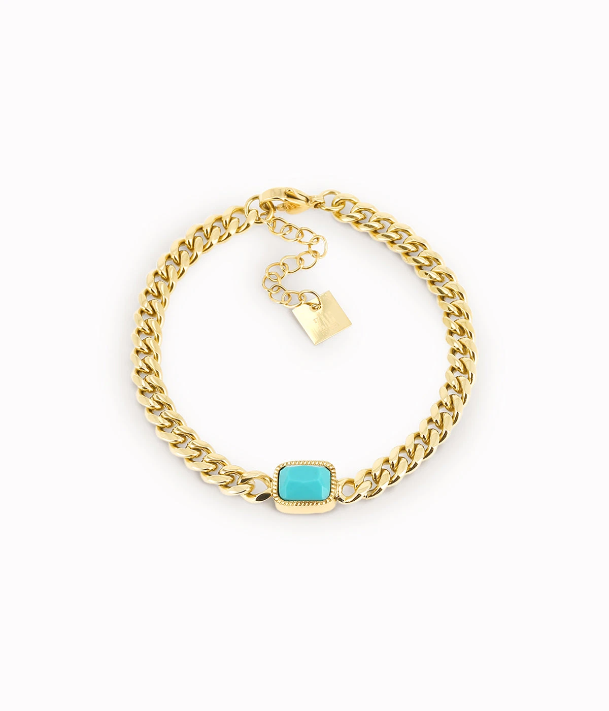 Bracelet Ulysse (Acier DorĂ©) â Image 7