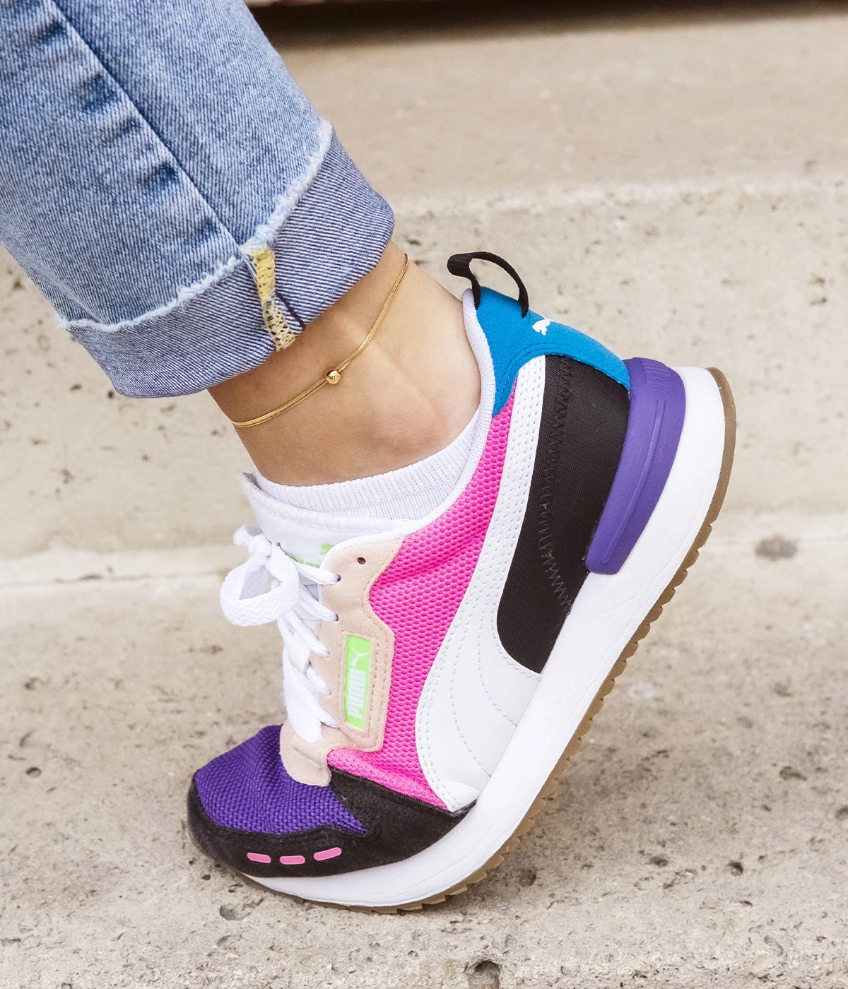 Chaîne De Cheville Pepita (Acier Doré) – Image 2