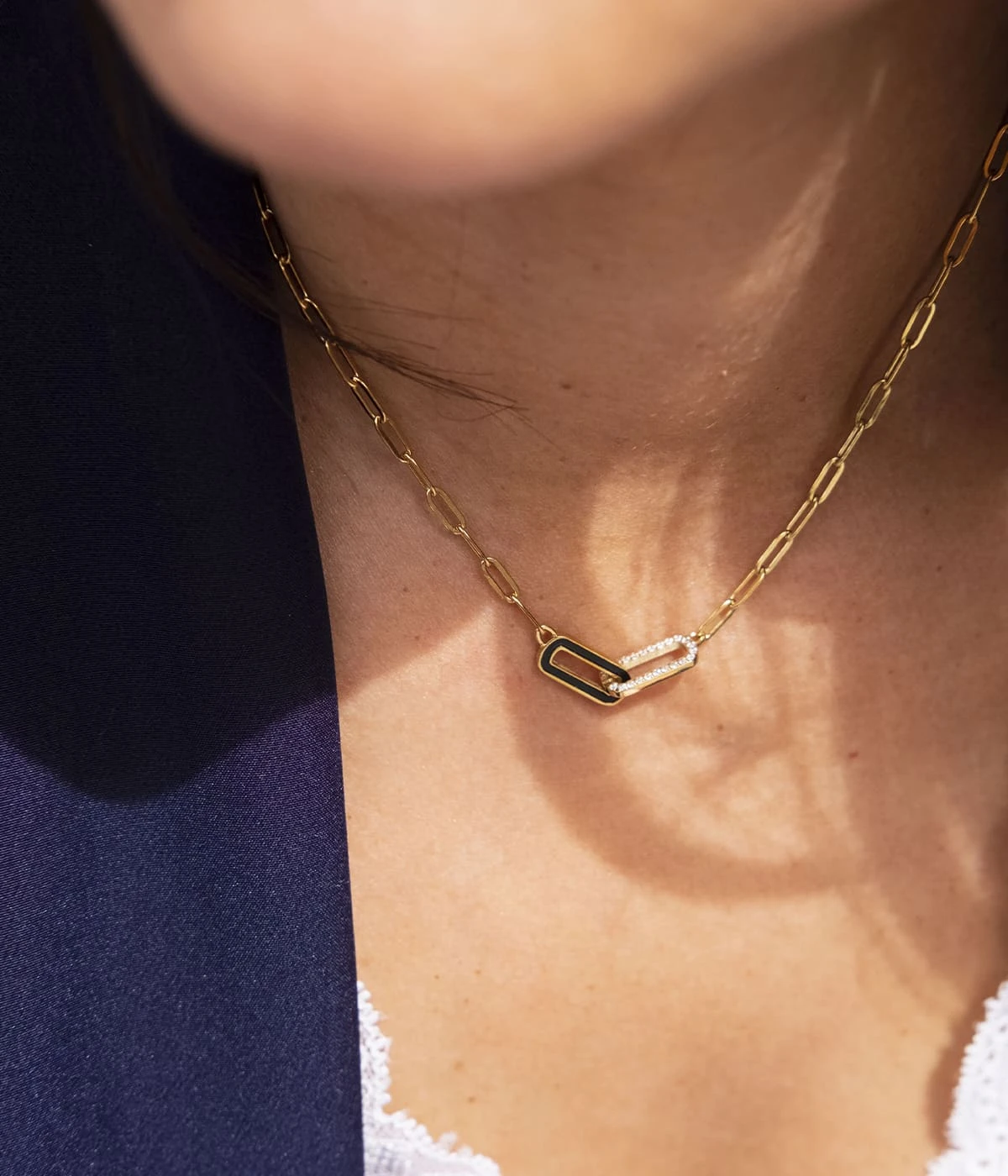 Collier Eliana (Acier DorĂ©) â Image 2