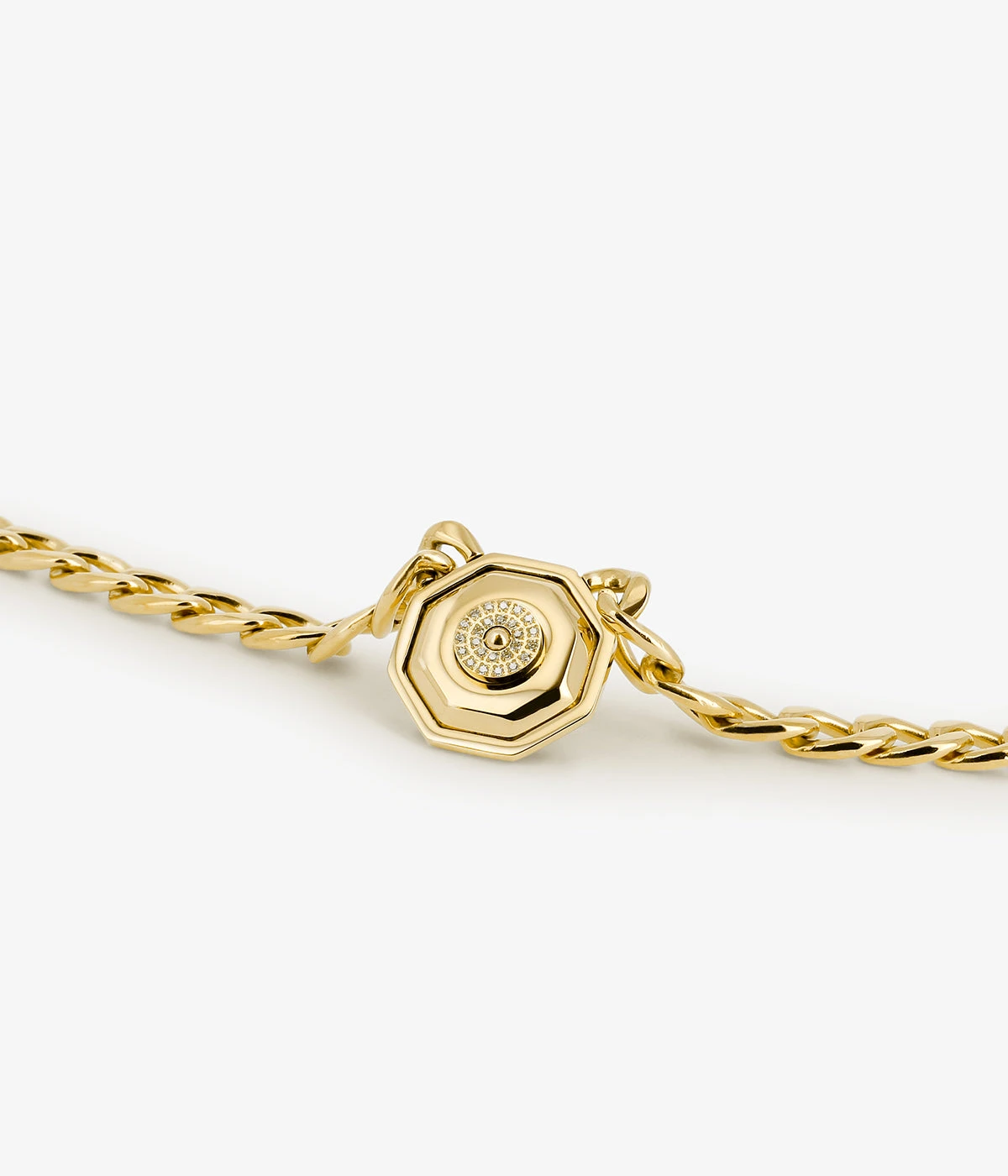 Collier Leïla (Acier Doré) – Image 3