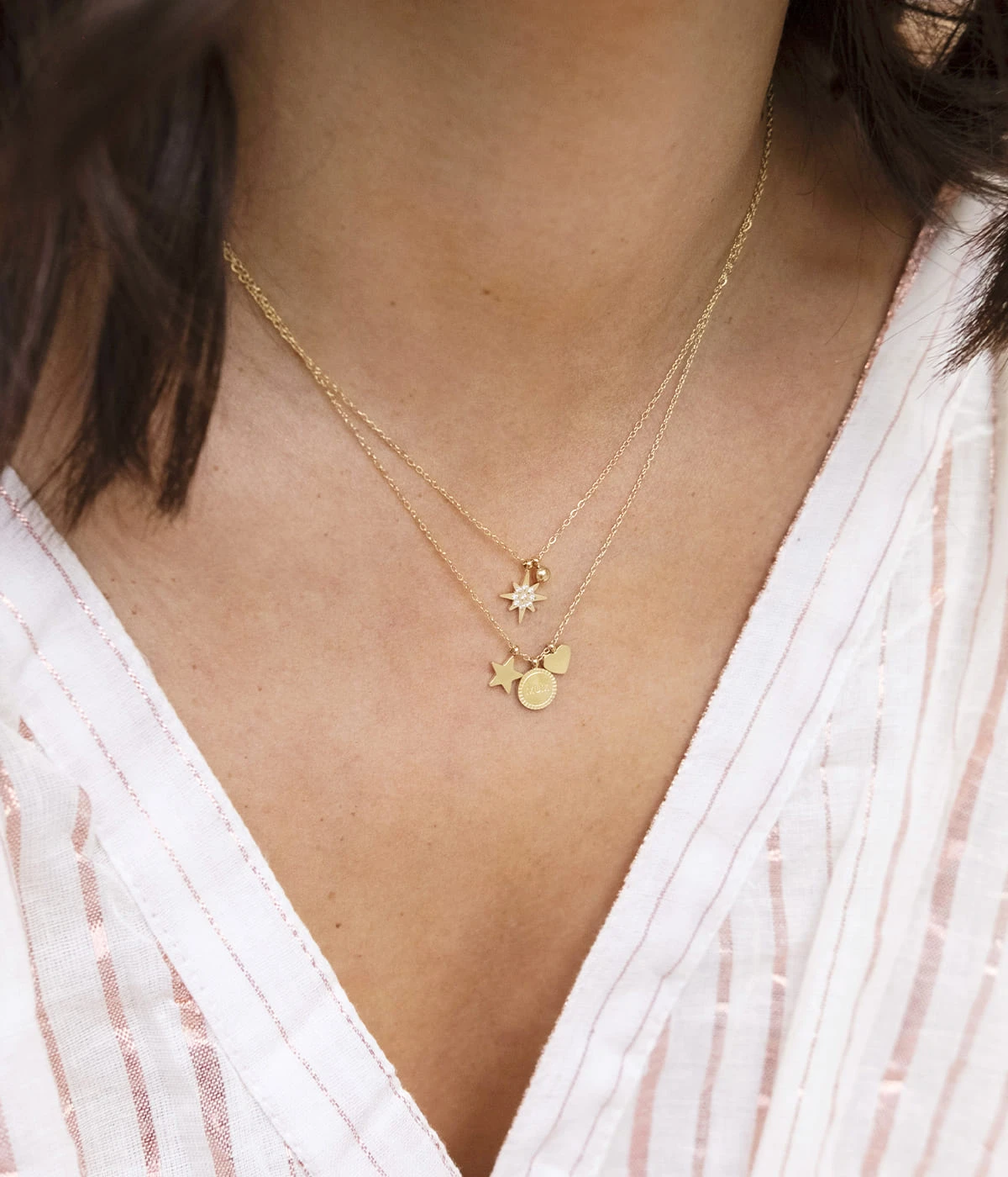 Collier Lucky Mum (Acier) â Image 2