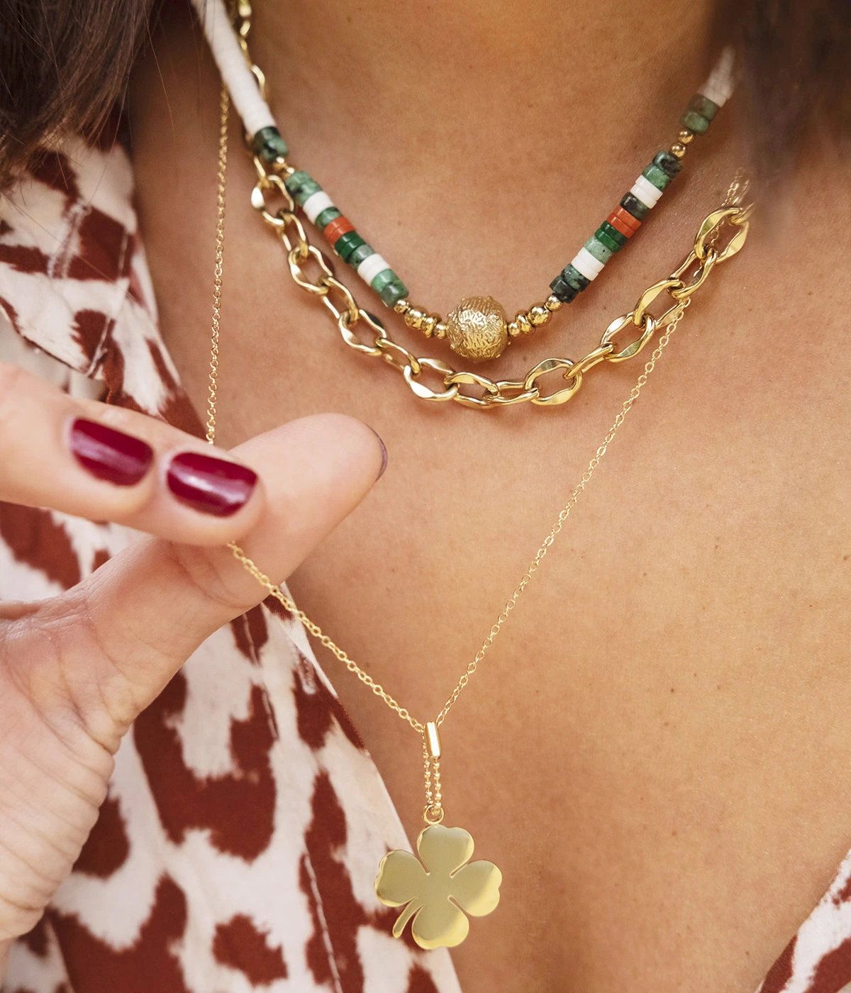 Collier Salvatore (Acier DorĂ©) â Image 2